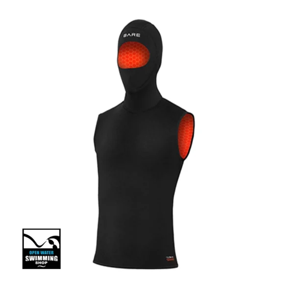 Bare 5-3mm Ultrawarmth Hooded Vest-heren-openwaterswimmingshop.nl