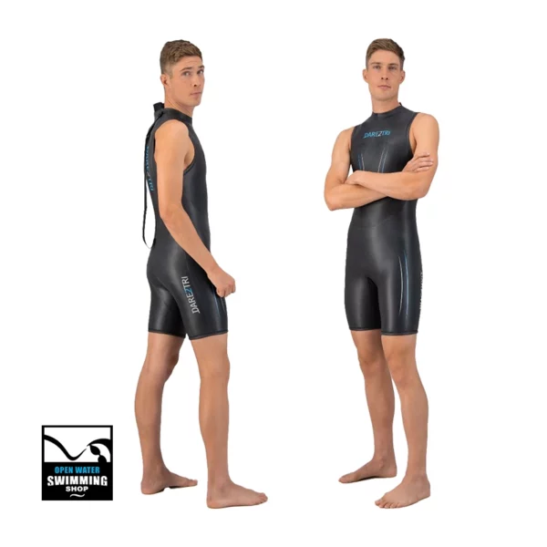 Dare2tri-shortie_man_black-blue_side-openwaterswimmingshop