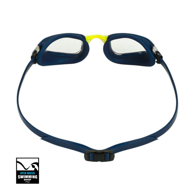 Aqua Sphere Fastlane zwembril met clear lens – comfortabele pasvorm en helder zicht voor triatlon en open water zwemmen.