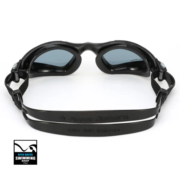 Aqua Sphere - Kayenne - Zwembril - Dark Lens -BLACK-SILVER - EP3140115LD - openwaterswimmingshop.nl