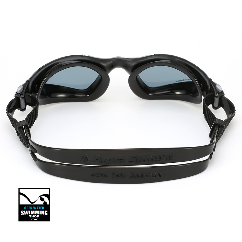 Aqua Sphere - Kayenne - Zwembril - Dark Lens -BLACK-SILVER - EP3140115LD - openwaterswimmingshop.nl