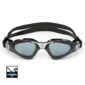 Aqua Sphere - Kayenne - Zwembril - Dark Lens -BLACK-SILVER - EP3140115LD - openwaterswimmingshop.nl