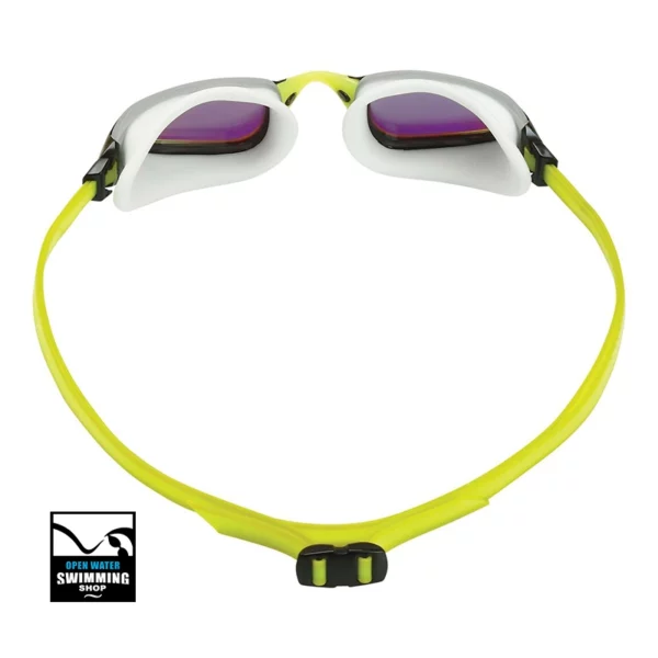 Aqua Sphere - Fastlane - Zwembril - Yellow Titanium Mirrored Lens-EP2990907LMY - openwaterswimmingshop.nl