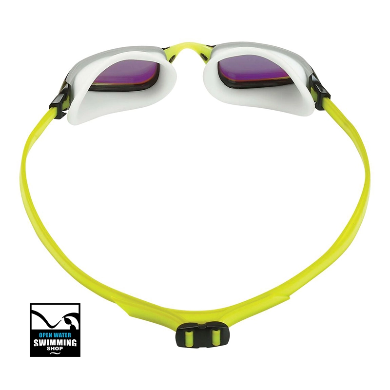 Aqua Sphere - Fastlane - Zwembril - Yellow Titanium Mirrored Lens-EP2990907LMY - openwaterswimmingshop.nl