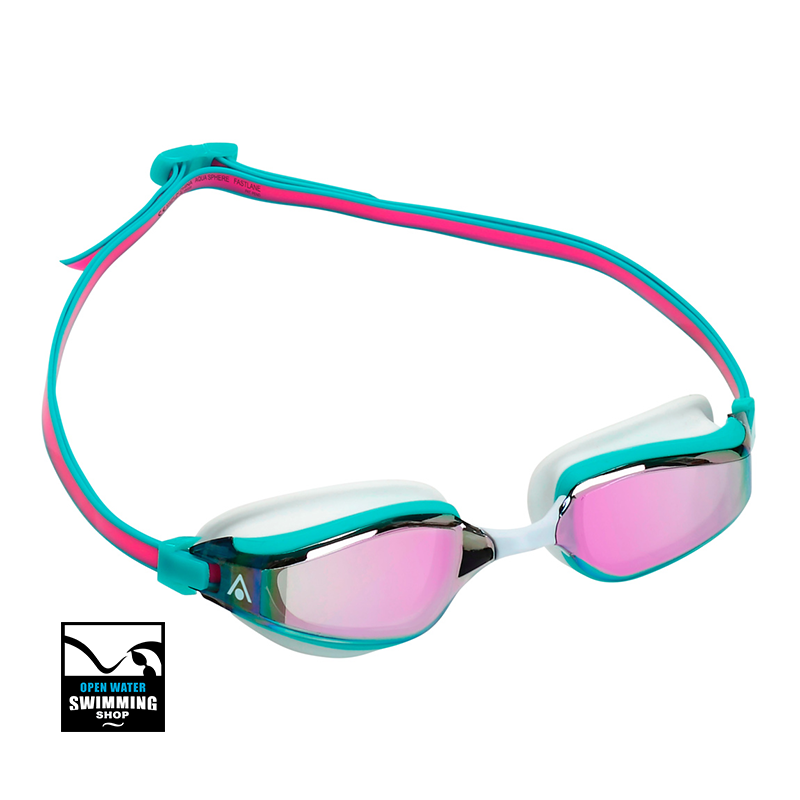 Aqua Sphere - Fastlane - Zwembril - Pink Titanium Mirrored - EP3170243LMP - openwaterswimmingshop.nl