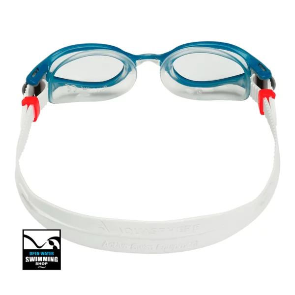 Aqua Sphere - Kaiman EXO - Zwembril - Clear Lens - Petrol - Clear - EP3169800LC - openwaterswimmingshop.nl