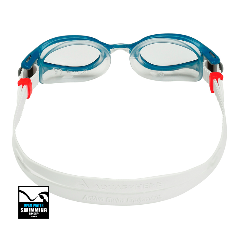 Aqua Sphere - Kaiman EXO - Zwembril - Clear Lens - Petrol - Clear - EP3169800LC - openwaterswimmingshop.nl