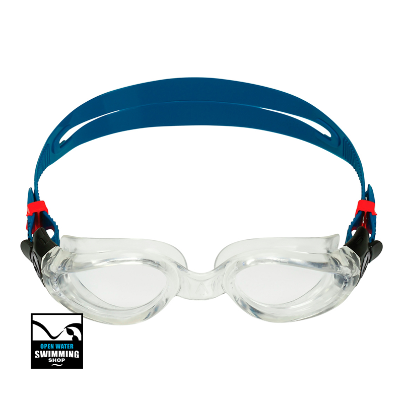 KAIMAN_EP3180098LC_CLEAR-PETROL-LC_02-FRONT-openwaterswimmingshop.nl Aqua Sphere - Kaiman - Zwembril - Clear Lens - Petrol - EP3180098LC - openwaterswimmingshop.nl