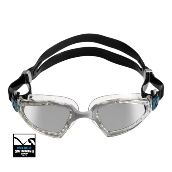 Aqua Sphere – Kayenne Pro - Zwembril - Silver Titanium Mirrored Lens - EP3040010LMS - openwaterswimmingshop.nl