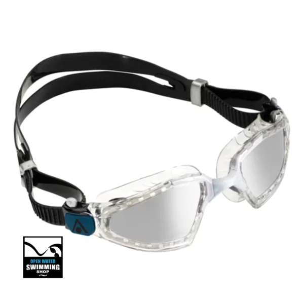 Aqua Sphere – Kayenne Pro - Zwembril - Silver Titanium Mirrored Lens - EP3040010LMS - openwaterswimmingshop.nl
