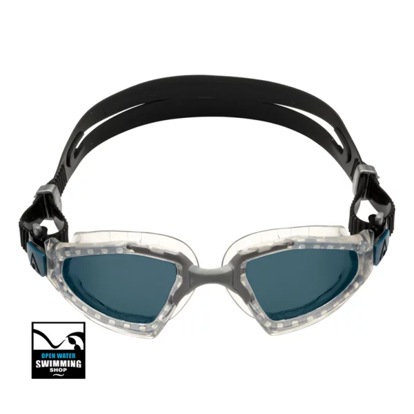 Aqua Sphere - Kayenne Pro - Zwembril - Dark Lens - Transparant/Grijs - EP3210010LD - openwaterswimmingshop.nl