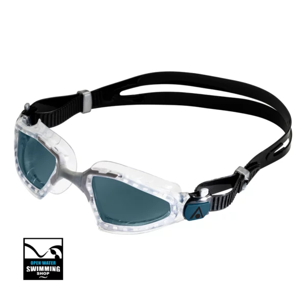 Aqua Sphere - Kayenne Pro - Zwembril - Dark Lens - Transparant/Grijs - EP3210010LD - openwaterswimmingshop.nl