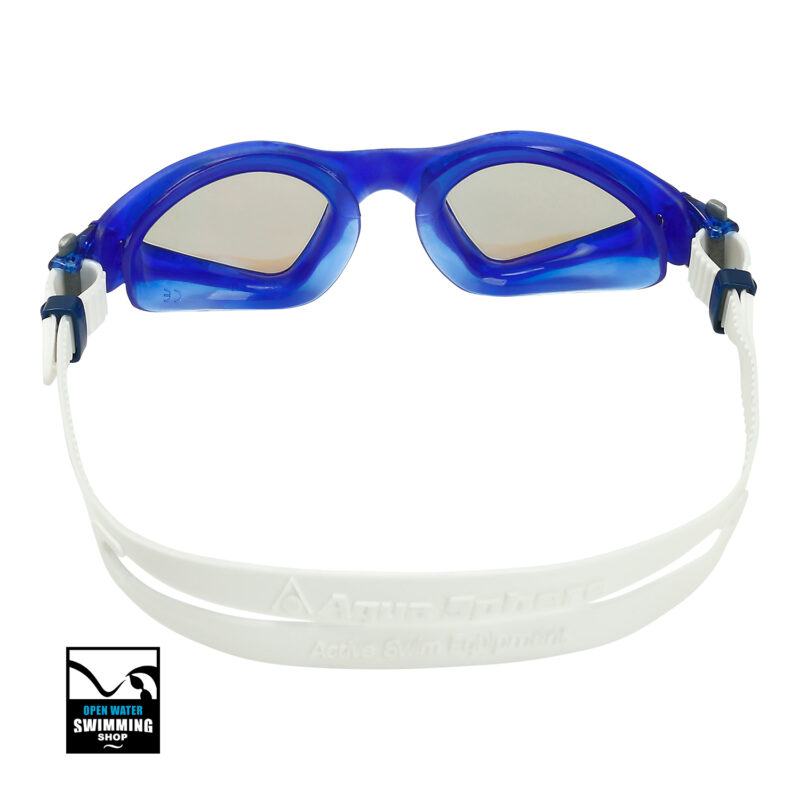 Aqua Sphere - Kayenne - Zwembril - Blue Titanium Mirrored Lens - EP1224409LMB - openwaterswimmingshop.nl