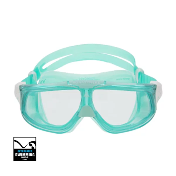 Aqua Sphere - Seal 2.0 - Zwembril - Clear Lens - Groen - MS5073535LC - openwaterswimmingshop.nl