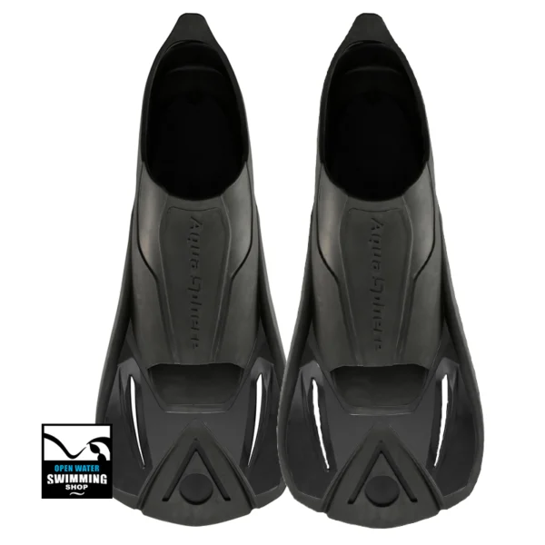 Micro-Fin Black-aquasphere-openwaterswimmingshop.nl