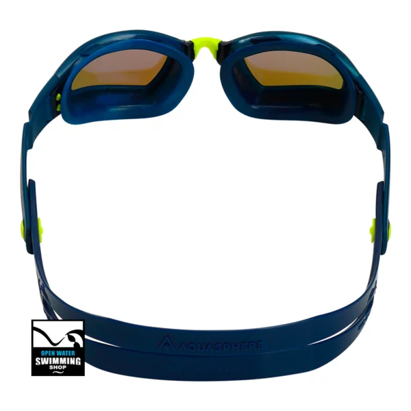 Aqua Sphere – Ninja – Zwembril - Blue Titanium Mirrored Lens - Blauw - EP3020404LMB - openwaterswimmingshop.nl