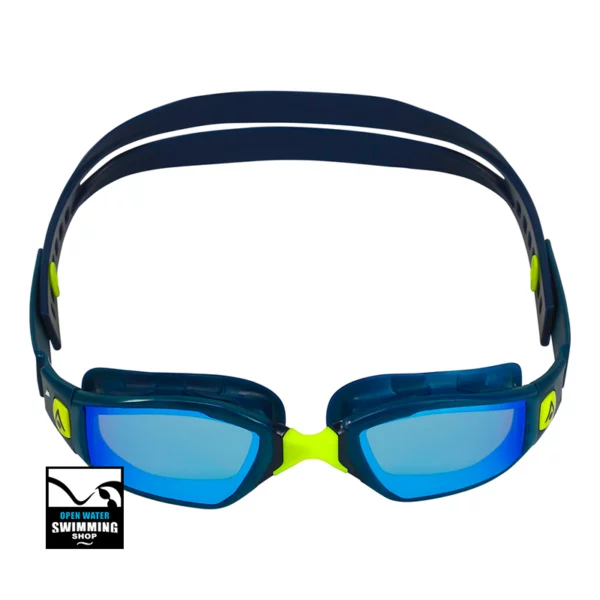 Aqua Sphere – Ninja – Zwembril - Blue Titanium Mirrored Lens - Blauw - EP3020404LMB - openwaterswimmingshop.nl