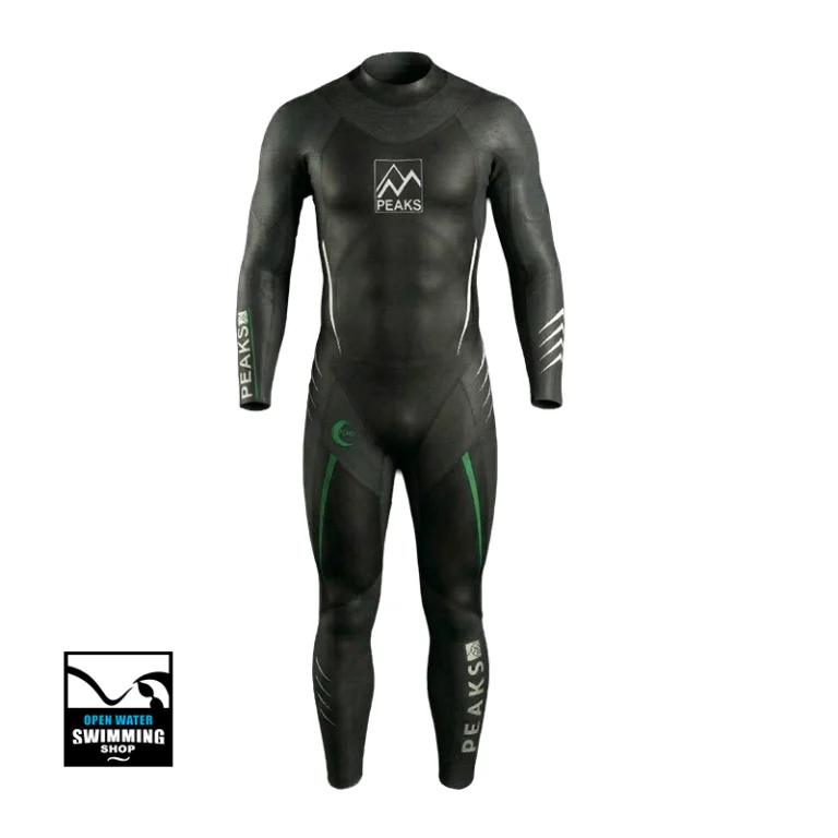 Peaks Verde zwemwetsuit heren voor triatlon en open water zwemmen.