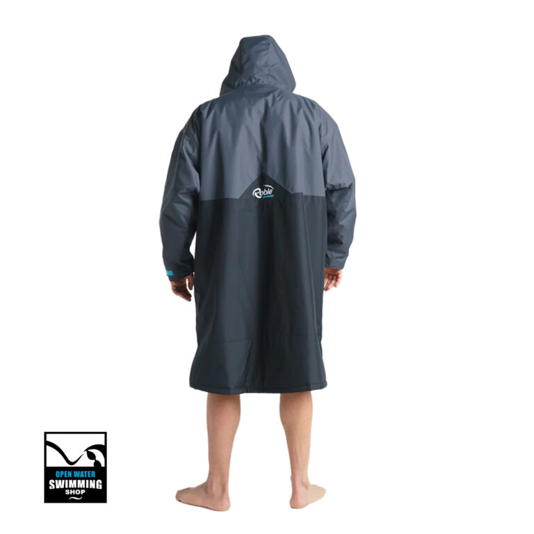 Robie Dry Series long sleeve omkleedjas – warm, waterafstotend en duurzaam, ideaal voor triatlon en open water zwemmen.