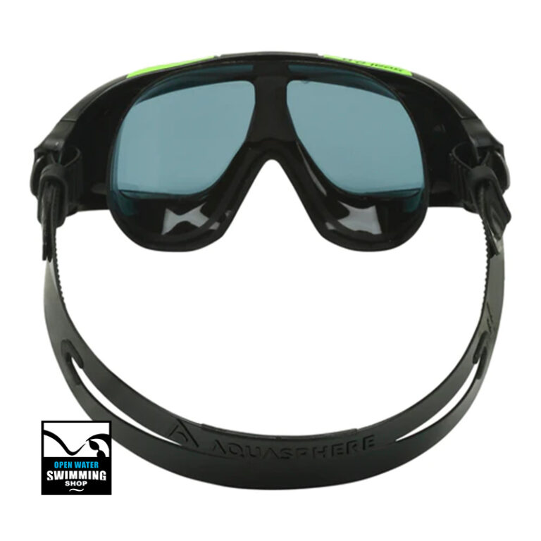 Aqua Sphere - Seal 2.0 - Zwembril - Dark Lens - Zwart - Groen - MS5070103LD - openwaterswimmingshop.nl
