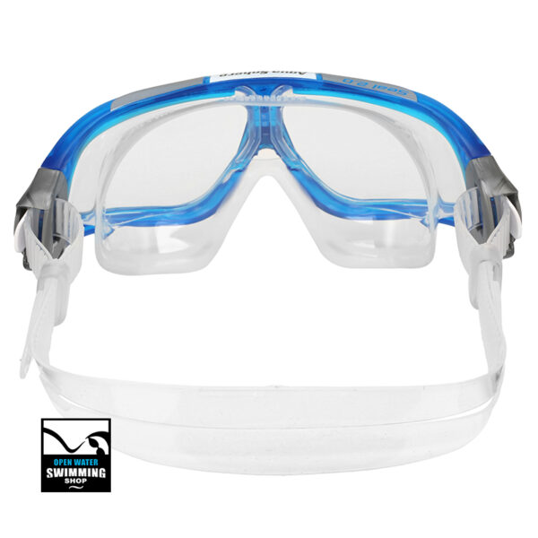 Aqua Sphere - Seal 2.0 - Zwembril - Clear lens - Blauw - Wit - MS5074109LC - openwaterswimmingshop.nl