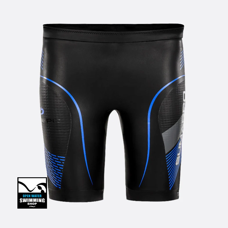 Sumarpo-Flow-Eco-zwembroek-neopreen-Bleu-unisex-Front-openwaterswimmingshop.nl