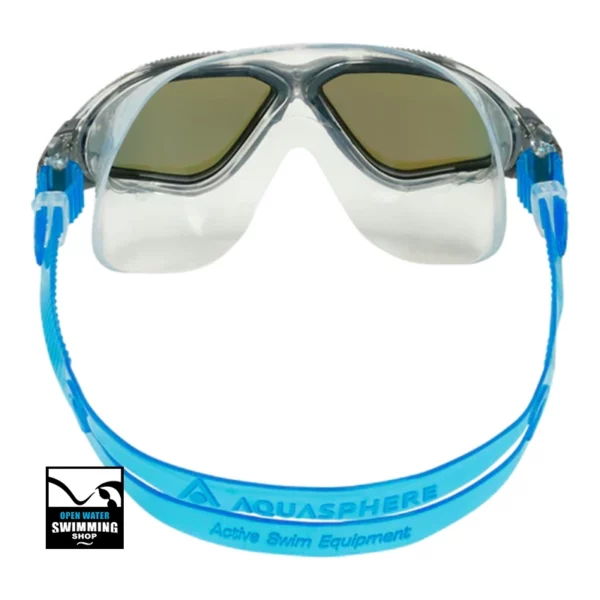 Aqua Sphere - Vista Active - Zwembril - Blue Titanium Mirrored Lens -MS5050010LMB - openwaterswimmingshop.nl