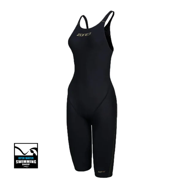 ZONE3 - Swim Kneeskin--performance-gold-swim-Kneeskin-zwemkleding-Front-dames-openwaterswimmingshop.nl